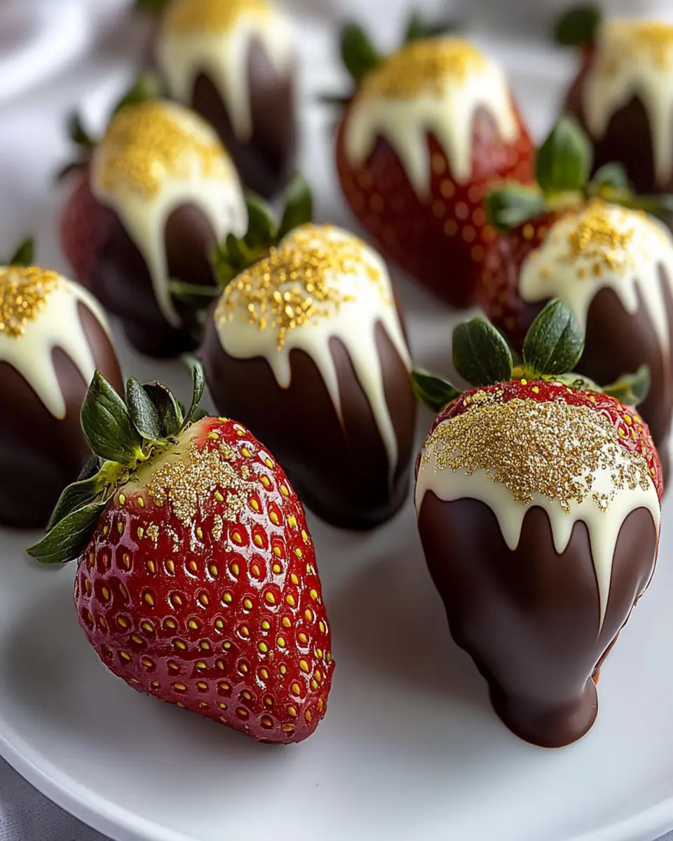 Irresistible Boozy Chocolate Strawberries Recipe First Image First Image