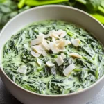 Creamy Coconut Creamed Spinach – A Tropical Delight Recipe First Image First Image