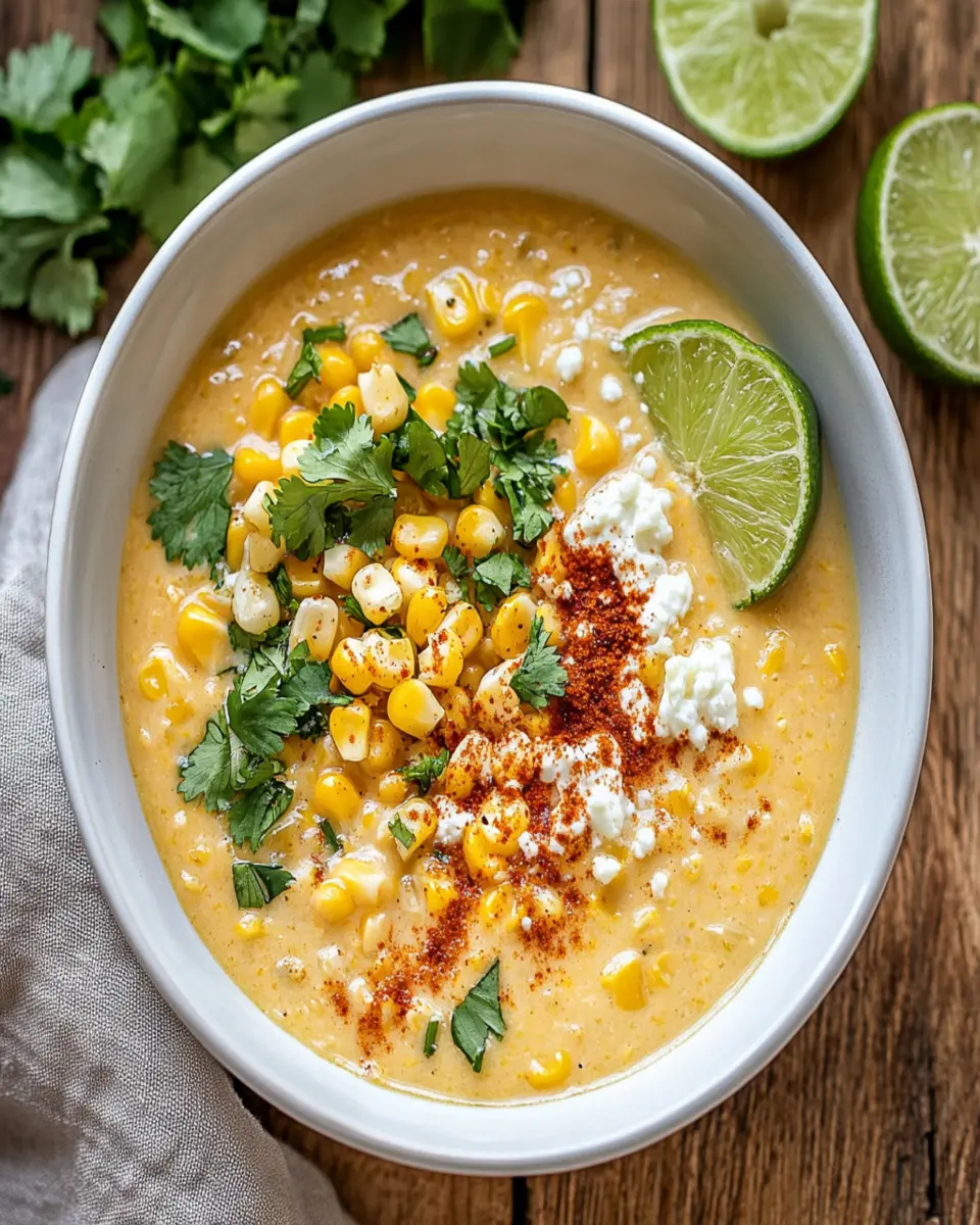 Mexican Street Corn Soup First Image First Image