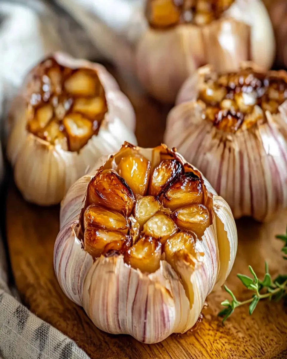 How to Roast Garlic (Oven Roasted Garlic) First Image First Image