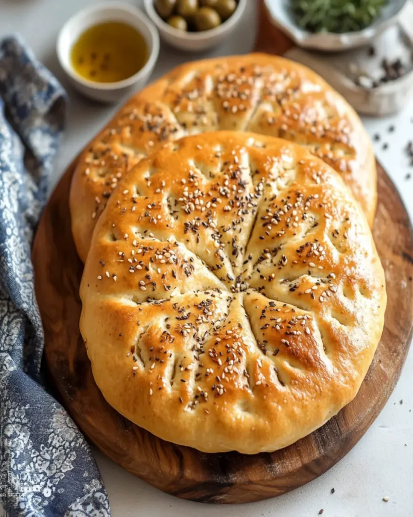 Turkish Ramadan Bread (Ramazan Pidesi) First Image First Image