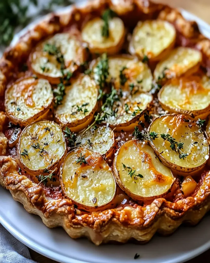 Garlic Herb Muffin Pan Potato Galette First Image First Image