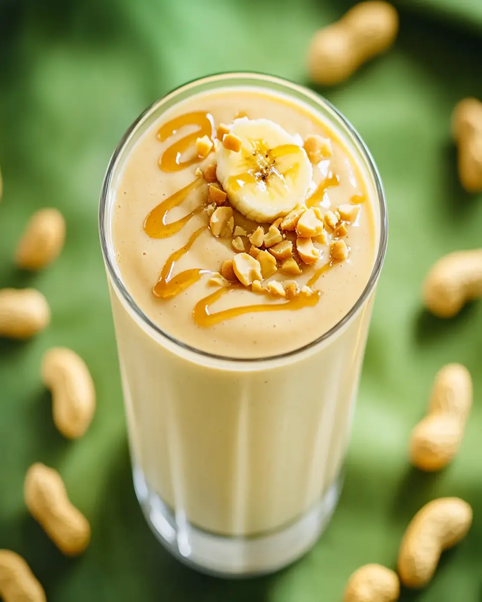 Peanut Butter Banana Smoothie First Image First Image