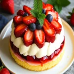 Low Carb Strawberry Shortcake First Image First Image