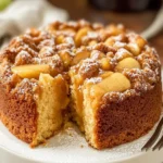 Spiced Apple Coffee Cake with Cider Glaze First Image First Image
