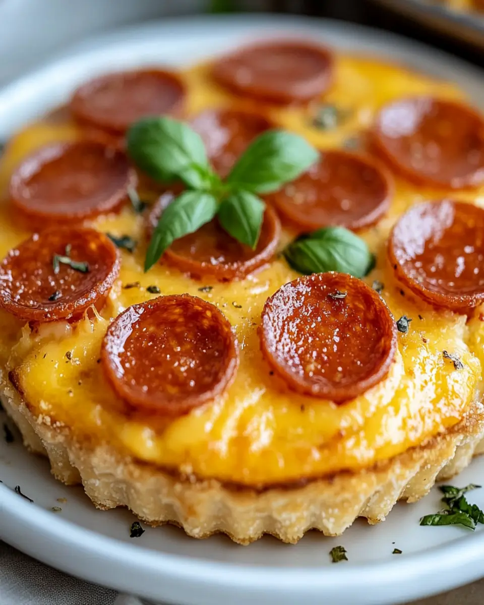 Pepperoni Pizza Quiche First Image First Image