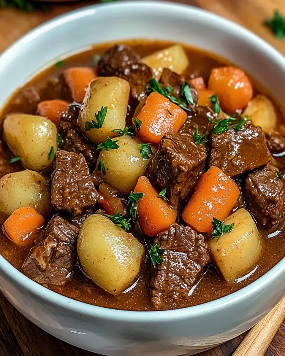 Irresistible Slow Cooker Beef Stew for Cozy Days First Image First Image