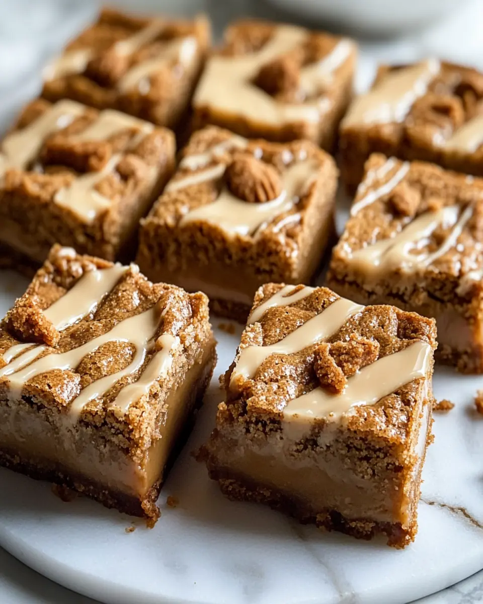 Biscoff Blondies First Image First Image