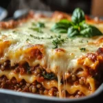 LENTIL LASAGNA BAKE: Discover a Comforting Recipe! First Image First Image