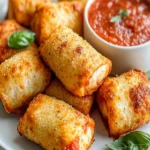 Crispy Air Fryer Pizza Rolls: A Delicious Snack Delight! First Image First Image