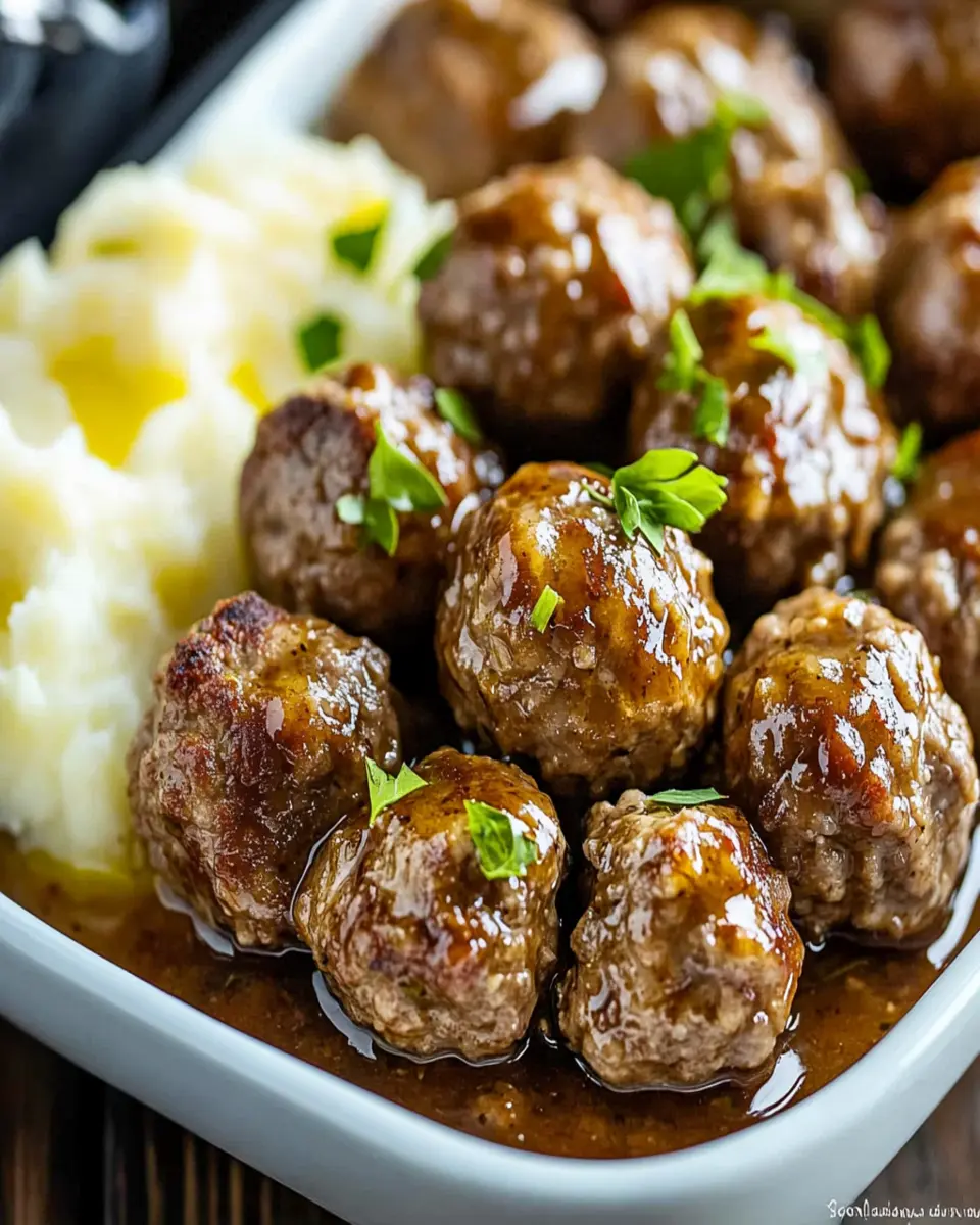 Crock Pot Mississippi Meatballs First Image First Image