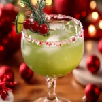 Festive Mistletoe Margarita Recipe – Cheers Without Alcohol! First Image First Image