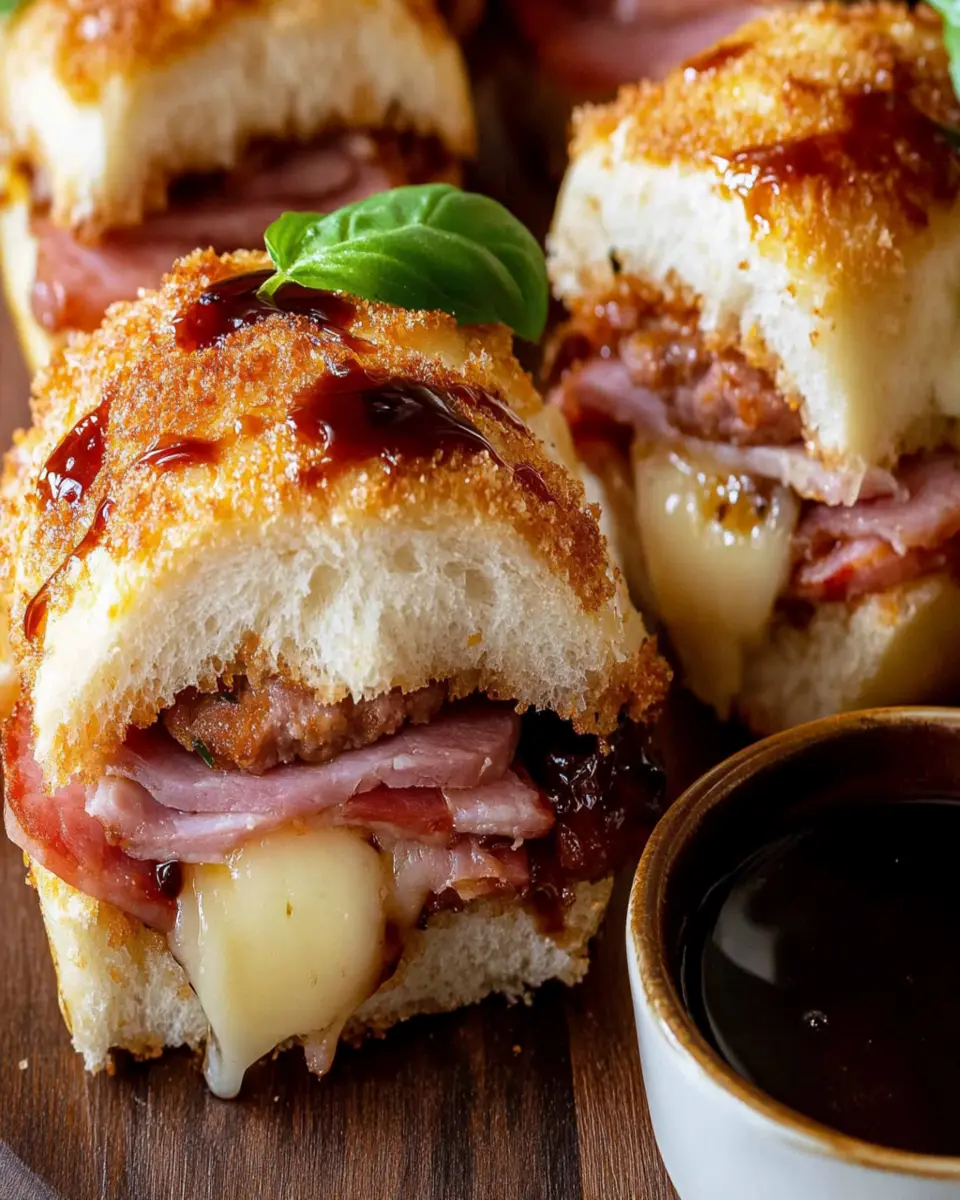 Hot Italian Sub Sliders First Image First Image