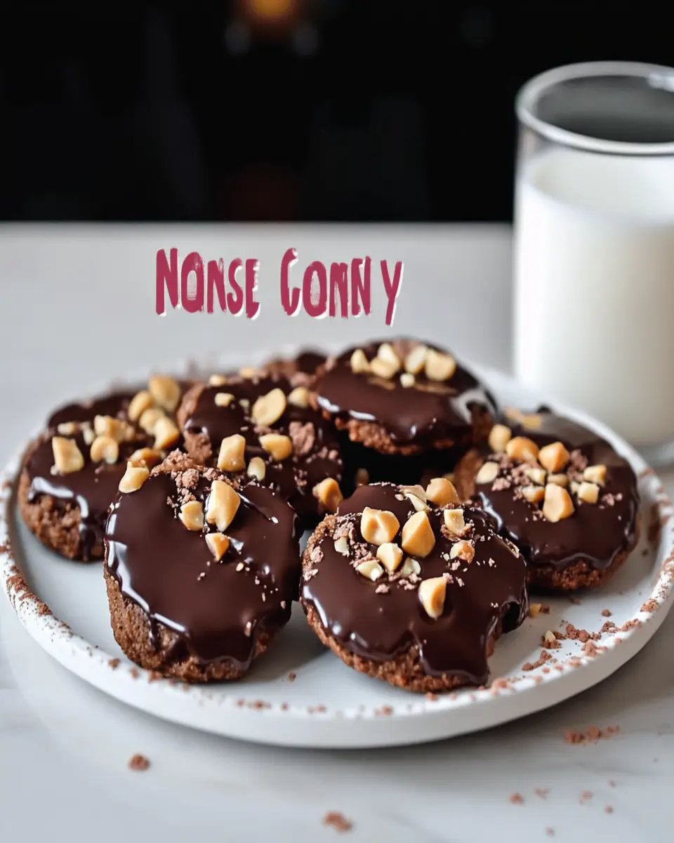 No-Bake Chocolate Peanut Butter Cookies First Image First Image