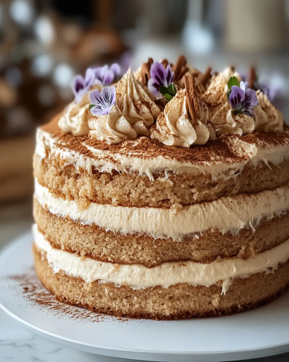 CINNAMON SPICE LAYER CAKE: Discover the Ultimate Recipe! First Image First Image