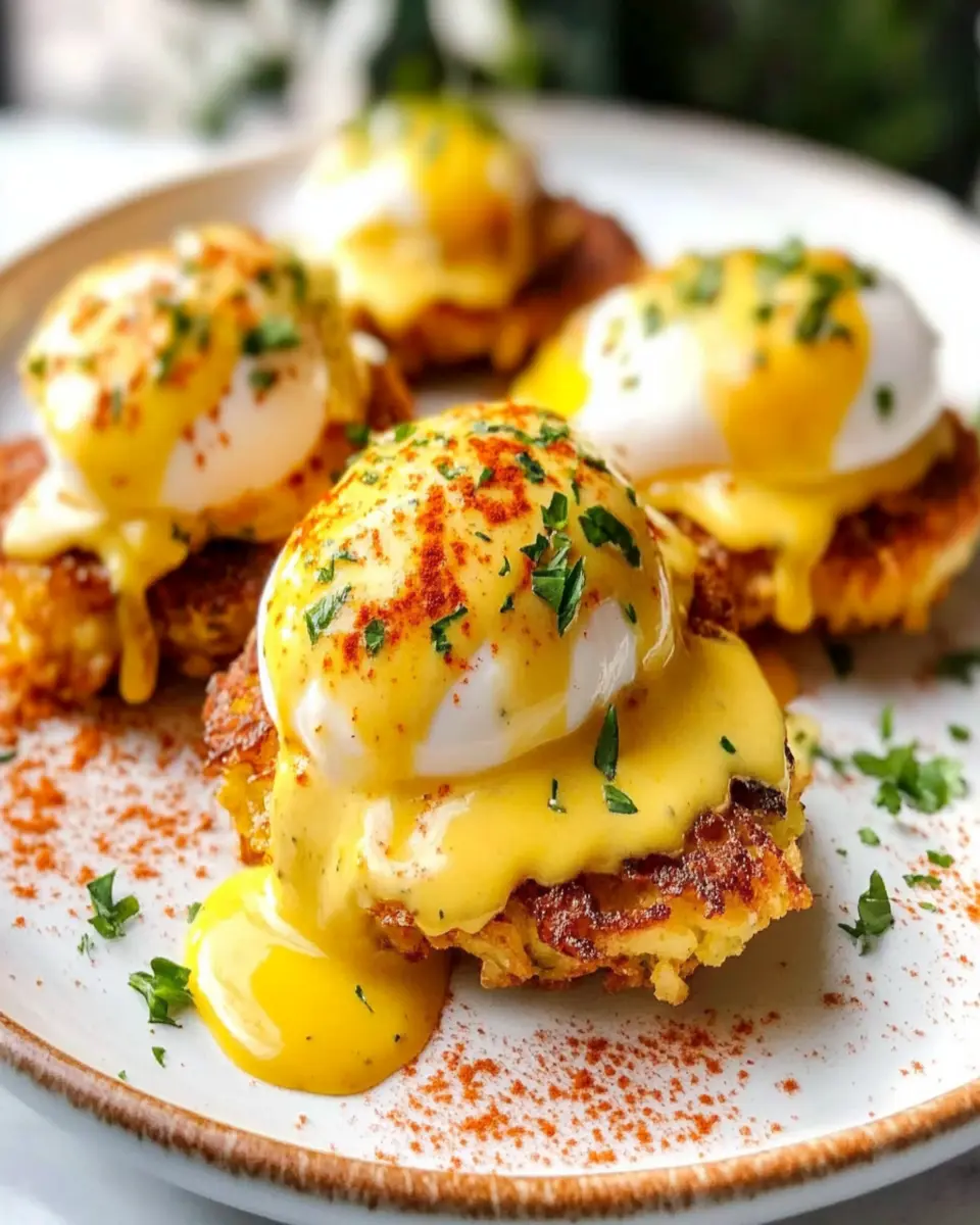 Mouthwatering Latke Eggs Benedict First Image First Image