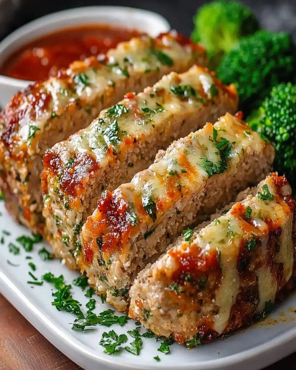 Delightful Garlic Parmesan Chicken Meatloaf Recipe First Image First Image