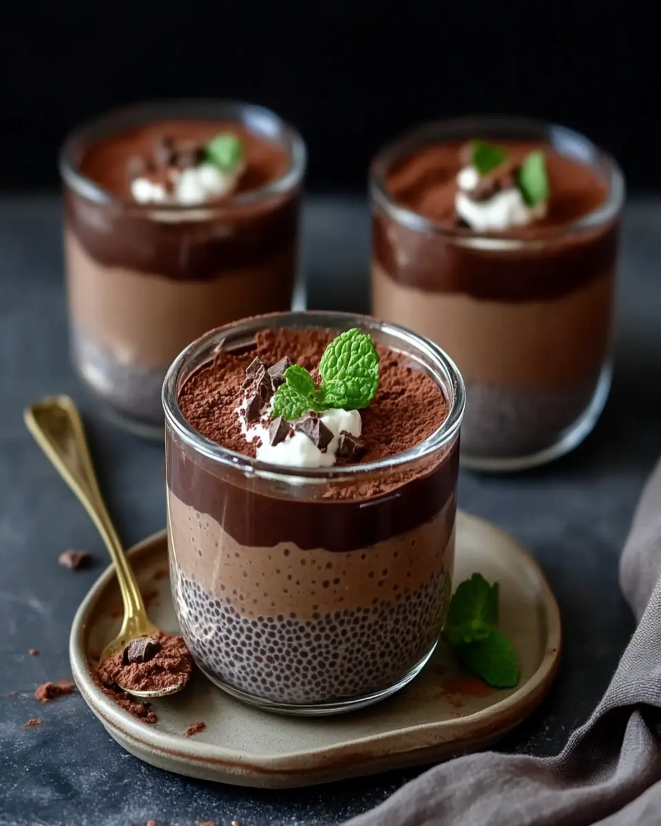 Chocolate Chia Pudding Recipe: Easy Healthy Dessert First Image First Image
