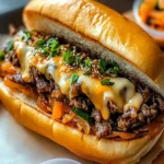Spicy Kimchi Bulgogi Cheesesteak Recipe First Image First Image
