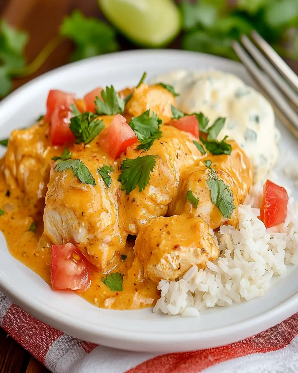 Crock Pot Queso Chicken and Rice First Image First Image