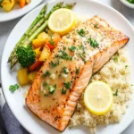 Lemon Garlic Salmon First Image First Image