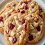 Delicious White Chocolate Cranberry Cookies Recipe to Try! First Image First Image