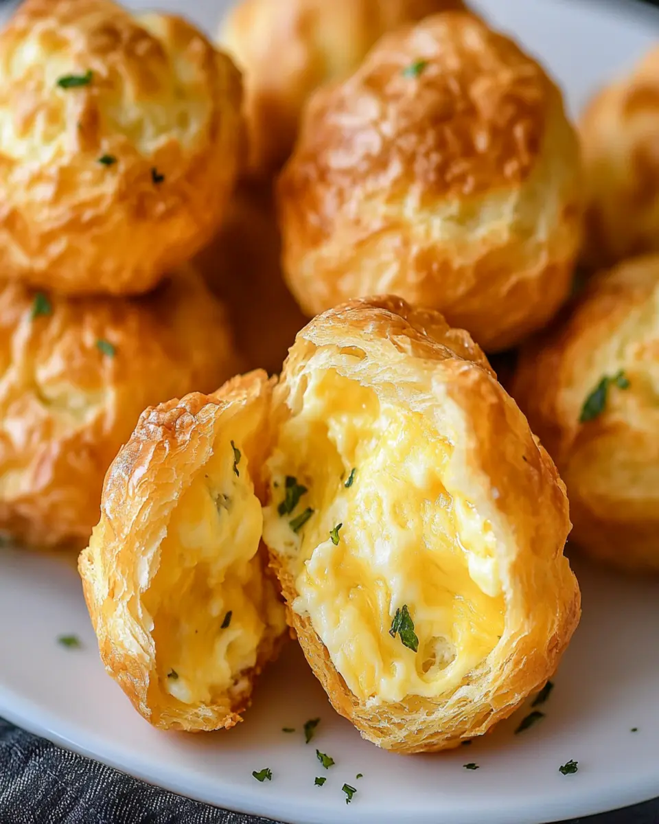 Cheese Puffs (Gougères) First Image First Image