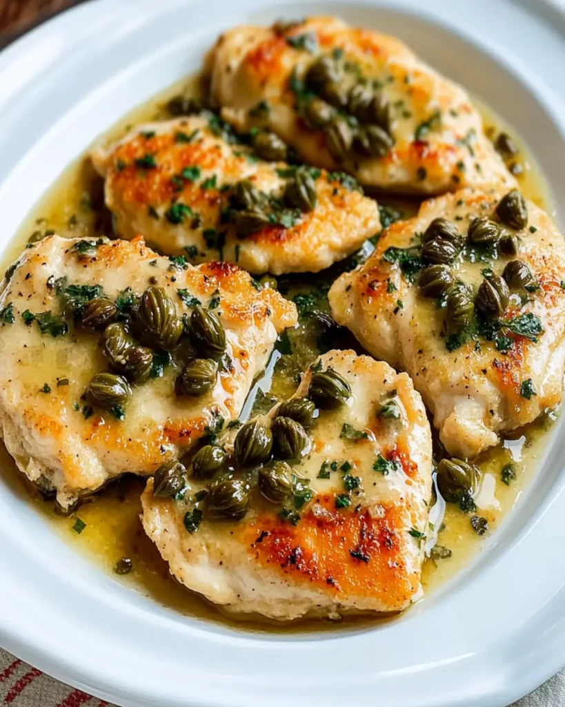 Chicken Piccata (with Fried Capers) First Image First Image