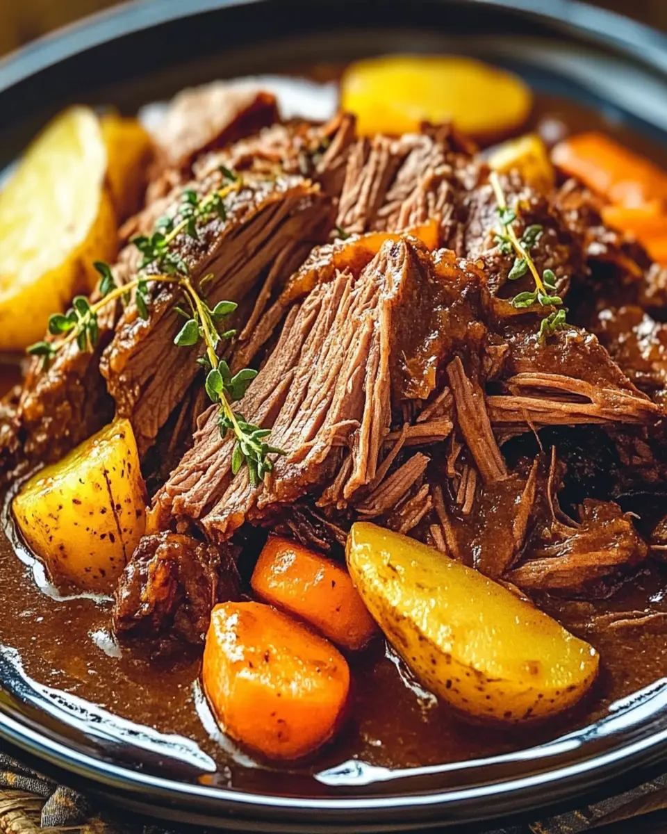 Irresistible Crockpot Lazy Roast Recipe for Cozy Dinners First Image First Image