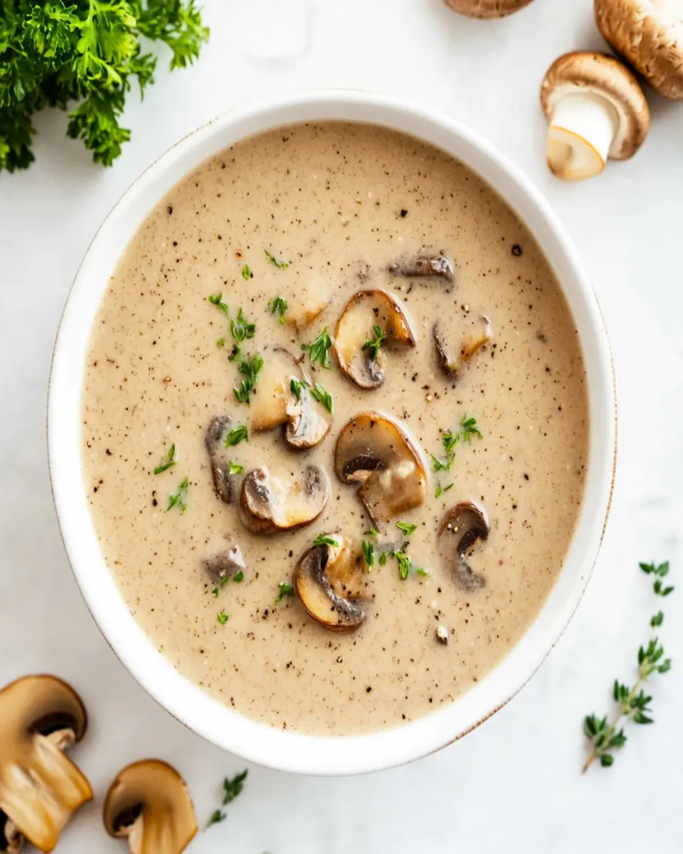 Cream of Mushroom Soup First Image First Image