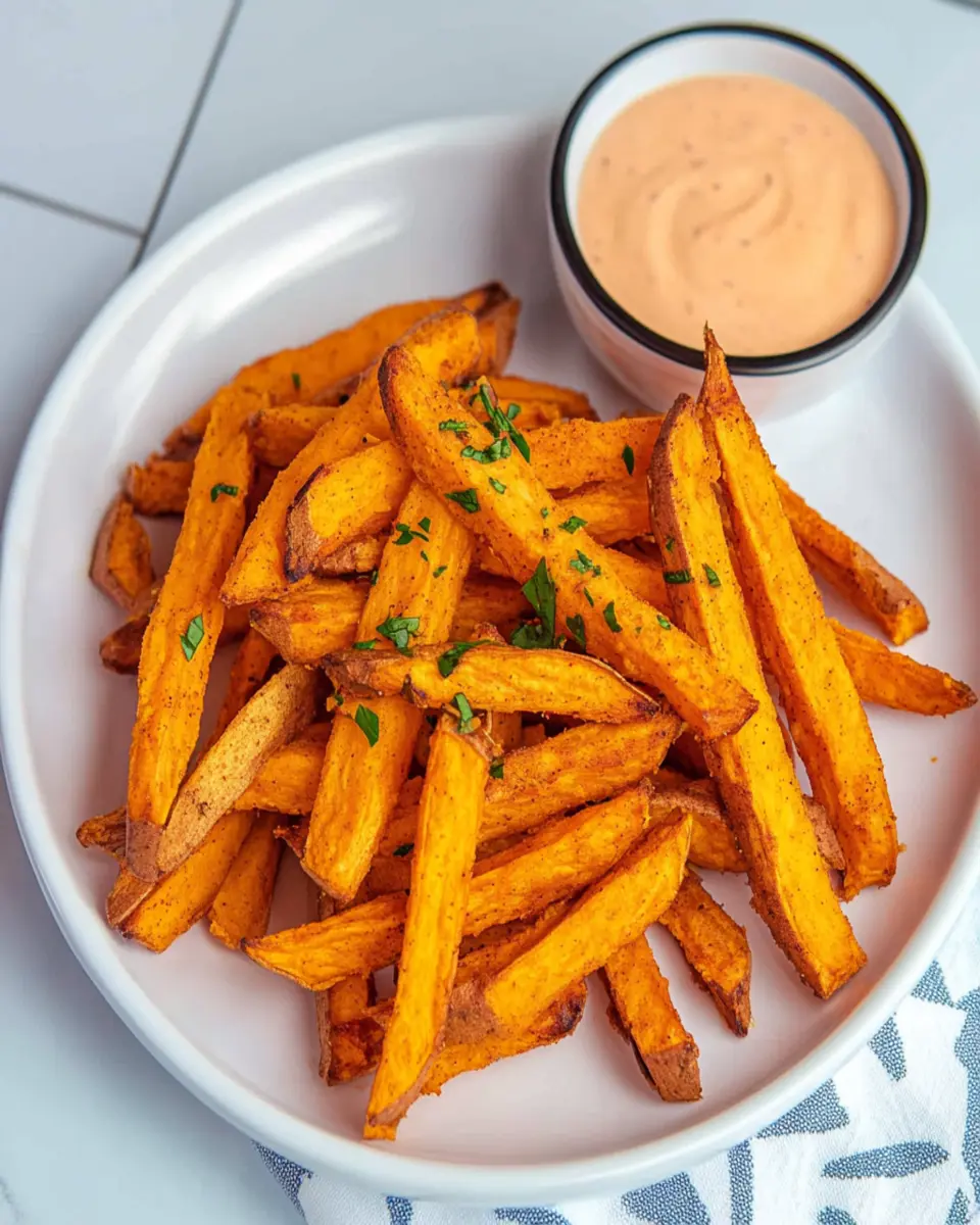 Air Fryer Sweet Potato Fries First Image First Image