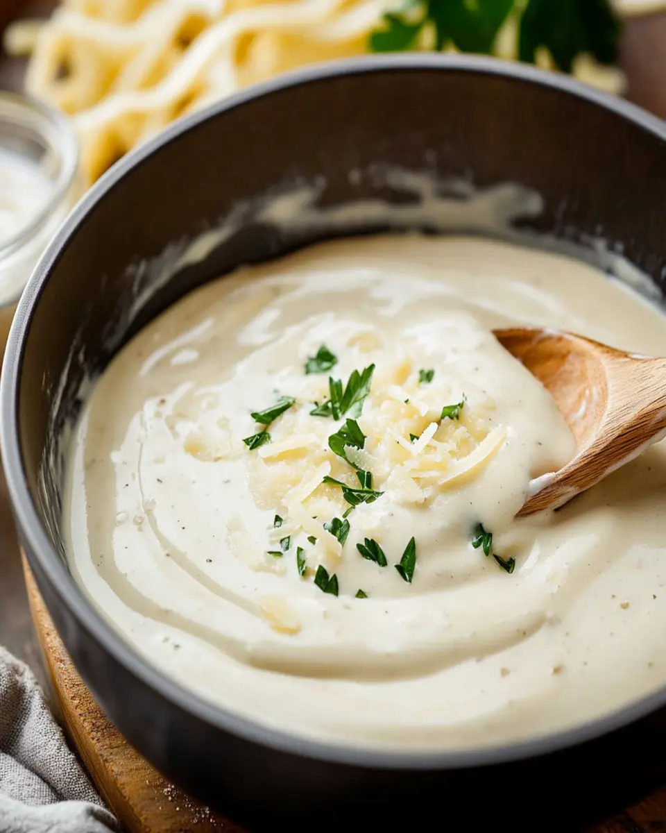 Best Homemade Alfredo Sauce Recipe First Image First Image