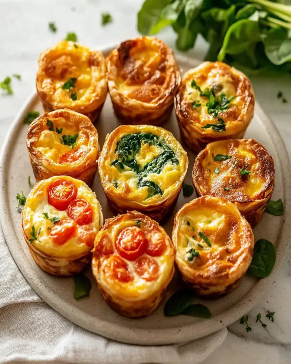 Muffin Tin Mini Quiche First Image First Image