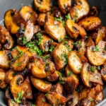 Air Fryer Mushrooms First Image First Image