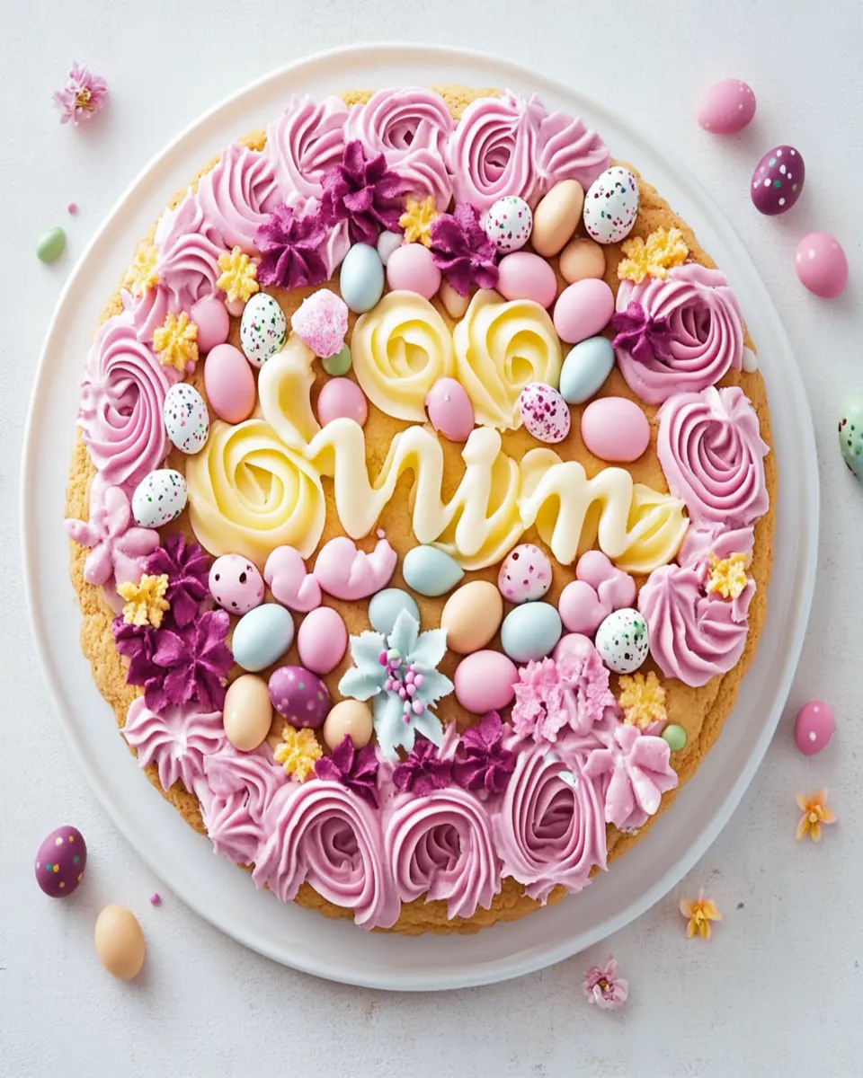 Easter Cookie Cake First Image First Image