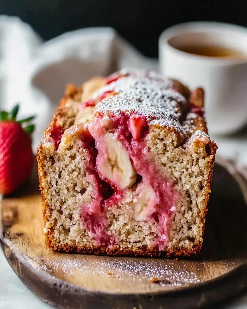 Strawberry Banana Bread: An Amazing Ultimate Recipe First Image First Image