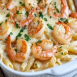 Garlic Shrimp Alfredo Bake First Image First Image