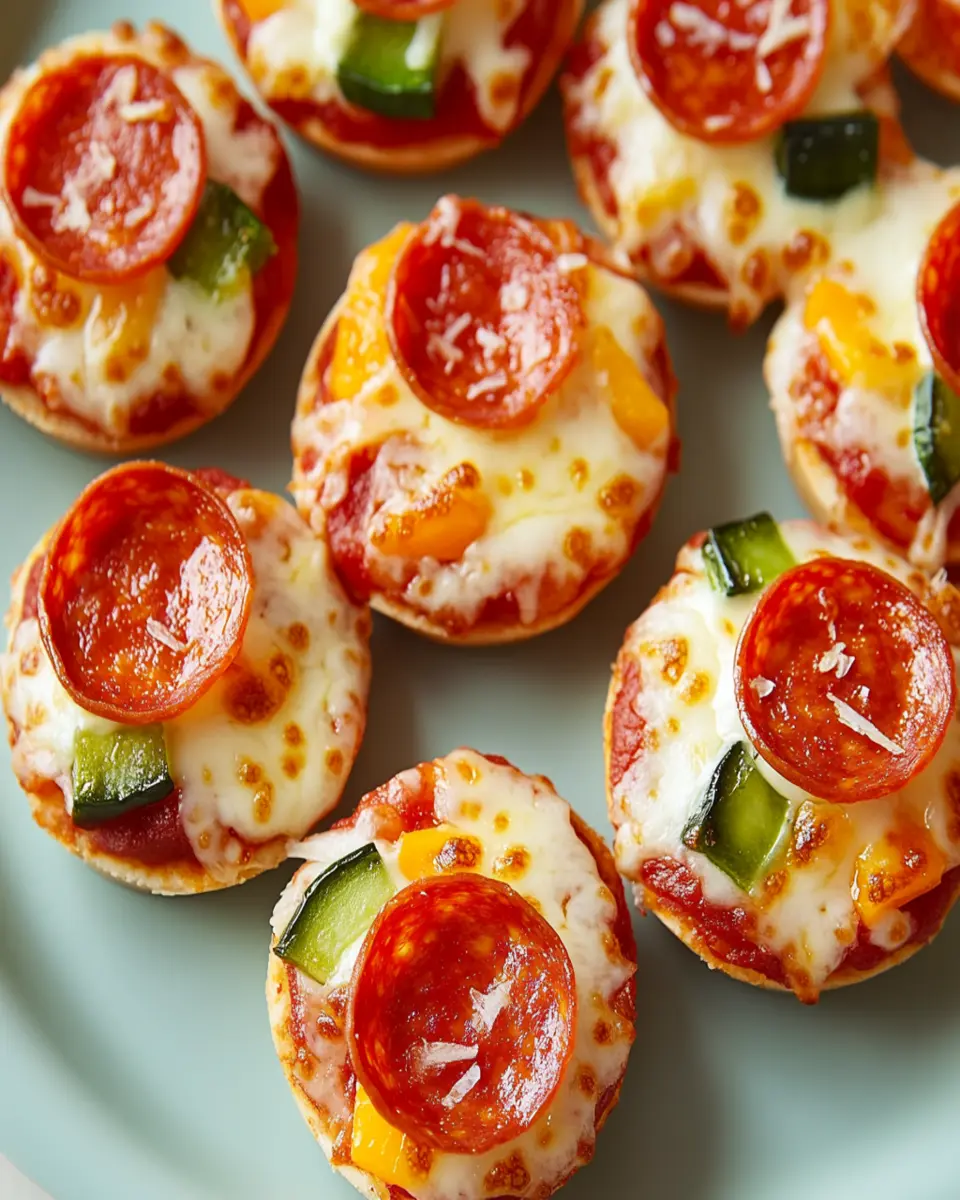 Mini Lunchbox Pizzas First Image First Image