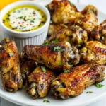 Greek Air Fryer Wings First Image First Image