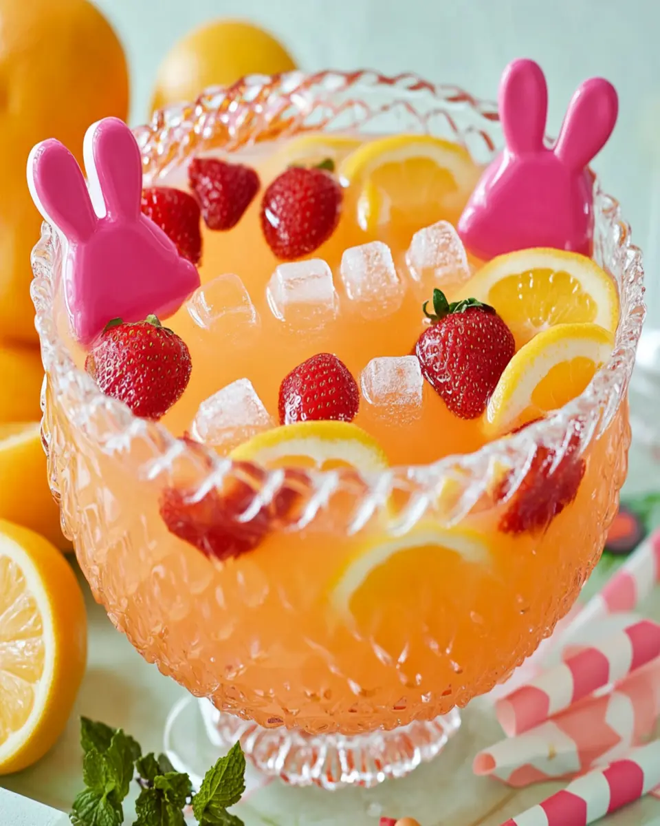 Homemade Easter Bunny Punch First Image First Image