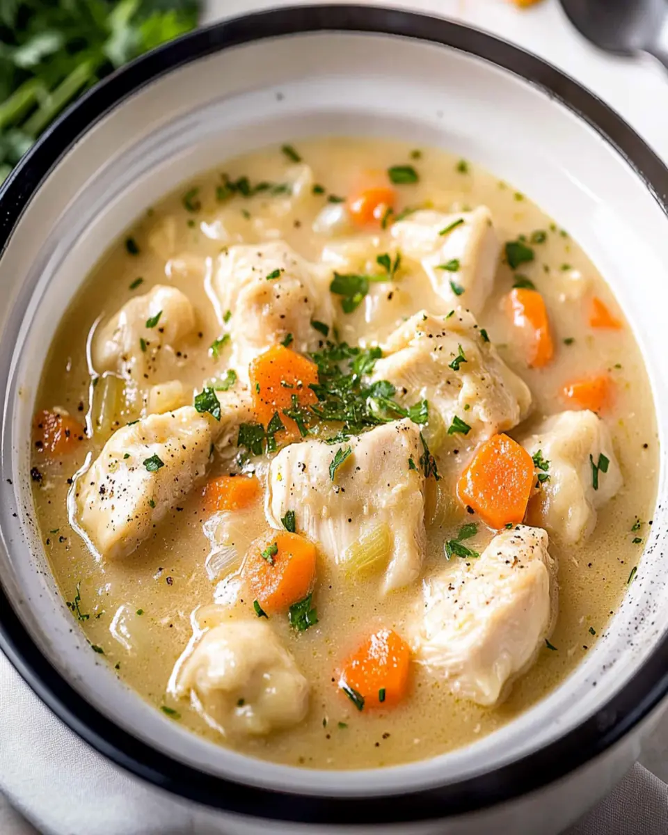 Instant Pot Chicken and Dumplings First Image First Image