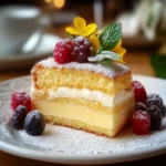 Karpatka Cake Recipe – A Creamy Polish Mountain Cake First Image First Image