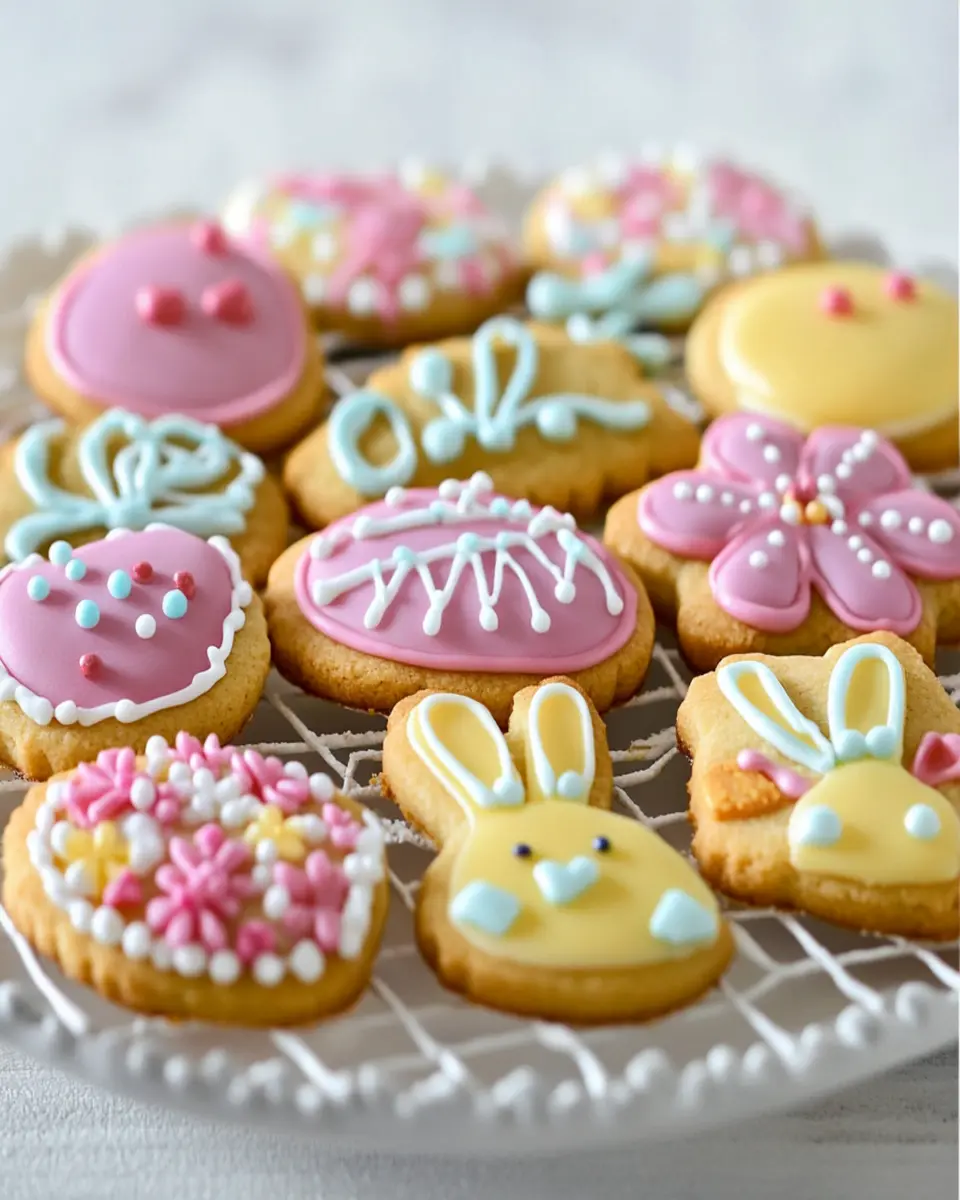 Easter Shortbread Cookies First Image First Image