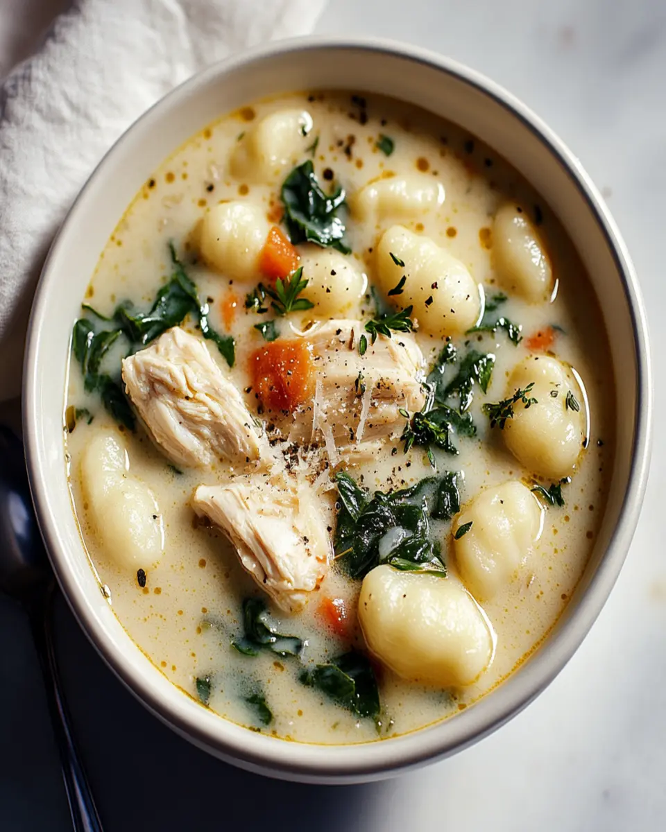 Olive Garden Style Chicken & Gnocchi Soup First Image First Image