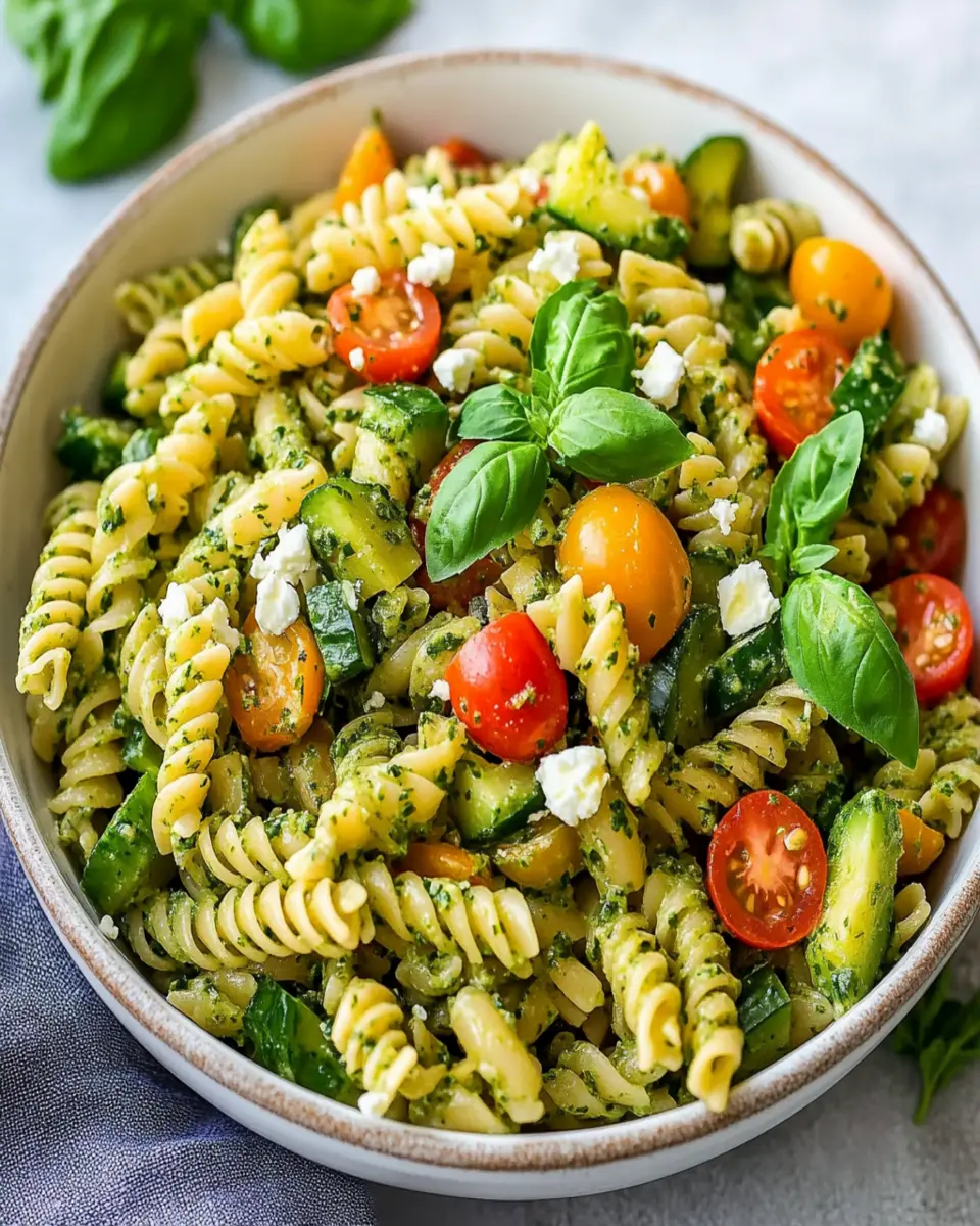 Green Goddess Pasta Salad Recipe First Image First Image