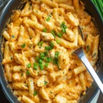 Buffalo Chicken Pasta Skillet First Image First Image