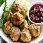 Turkey and Stuffing Meatballs First Image First Image