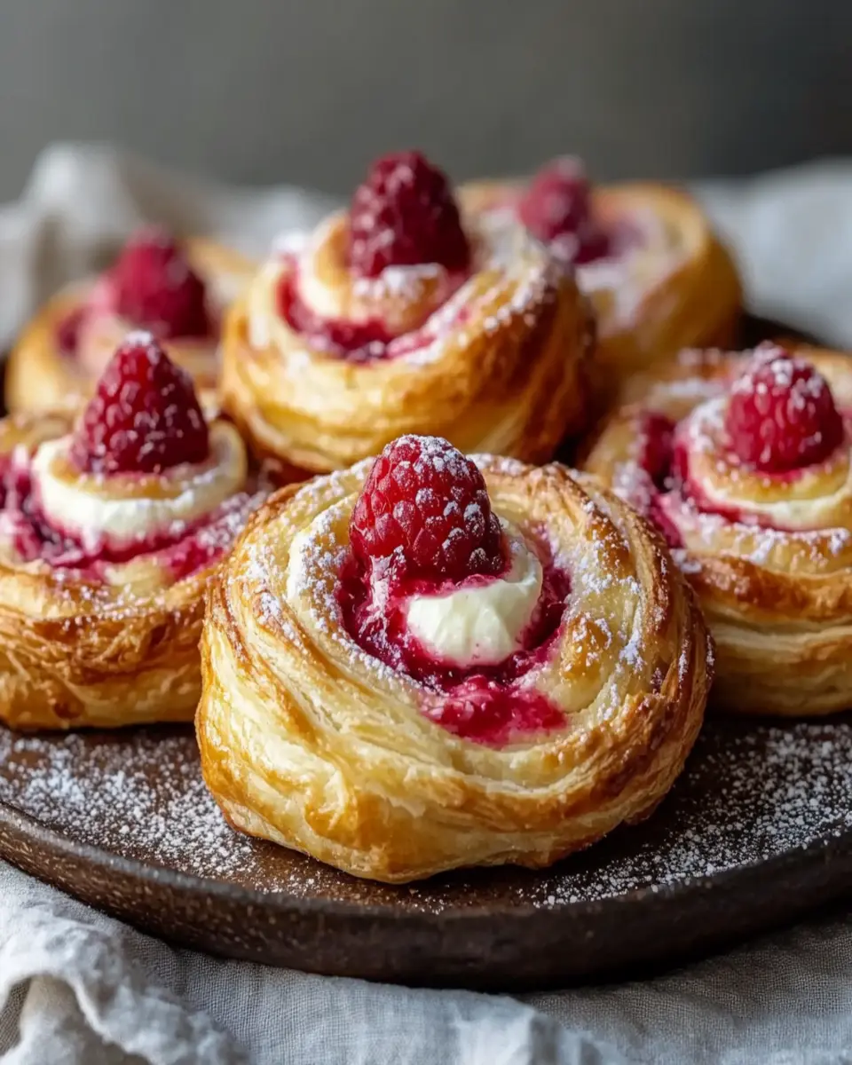 Sourdough Discard Raspberry Cream Cheese Danishes First Image First Image