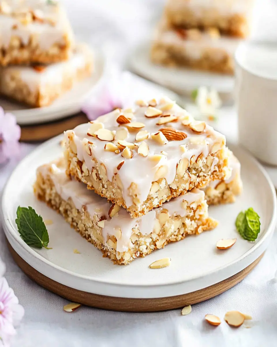 Almond Bars First Image First Image