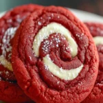 Red Velvet Cream Cheese Swirl Cookies First Image First Image